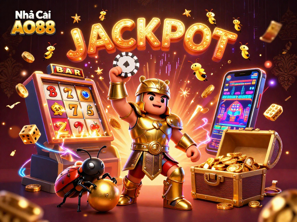 Experience vibrant gaming at Nhà Cái AO88 with beetle champions amidst a jackpot explosion