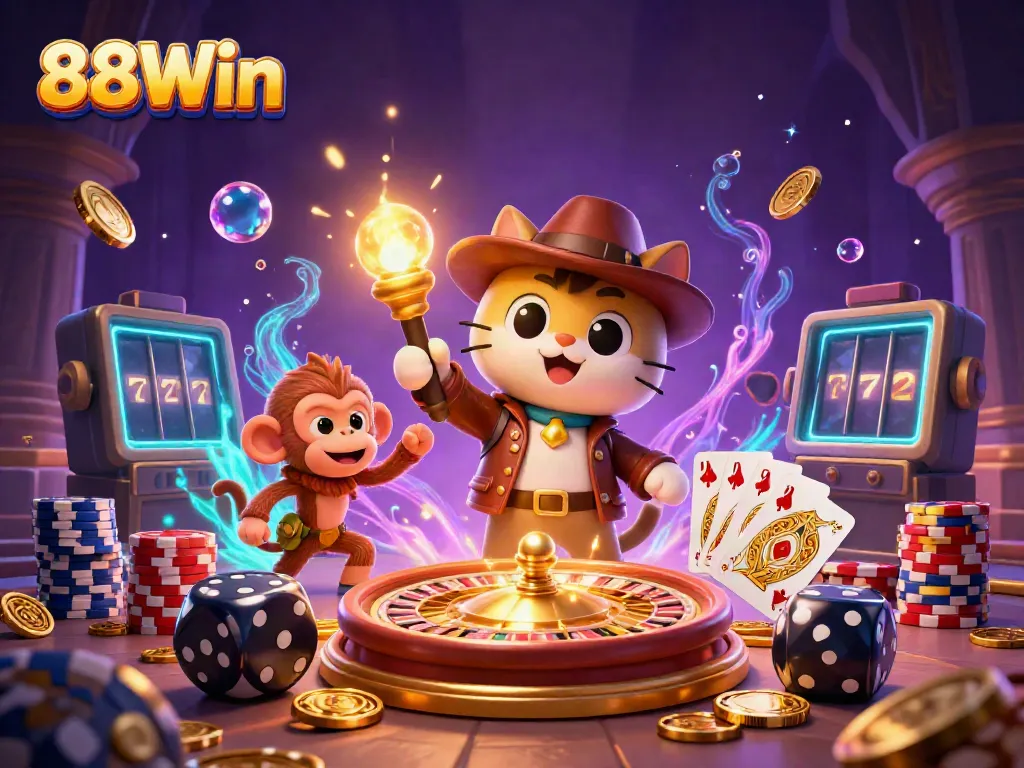 Experience thrilling gameplay in the vibrant world of 88Win, featuring dynamic casino adventures.