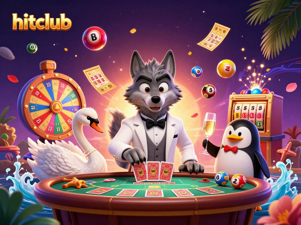Experience exhilarating wins at hitclub with vibrant lottery balls and dynamic gaming elements.