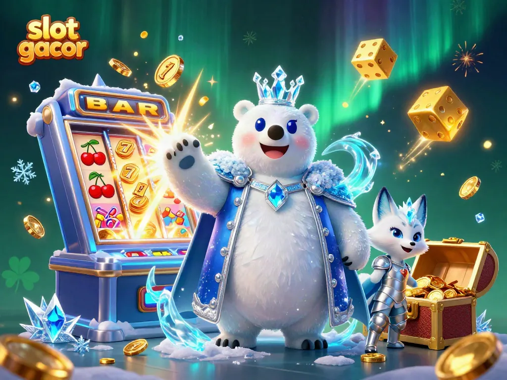 Experience thrilling gameplay at slot gacor with animated jackpot explosions and vibrant casino elements.
