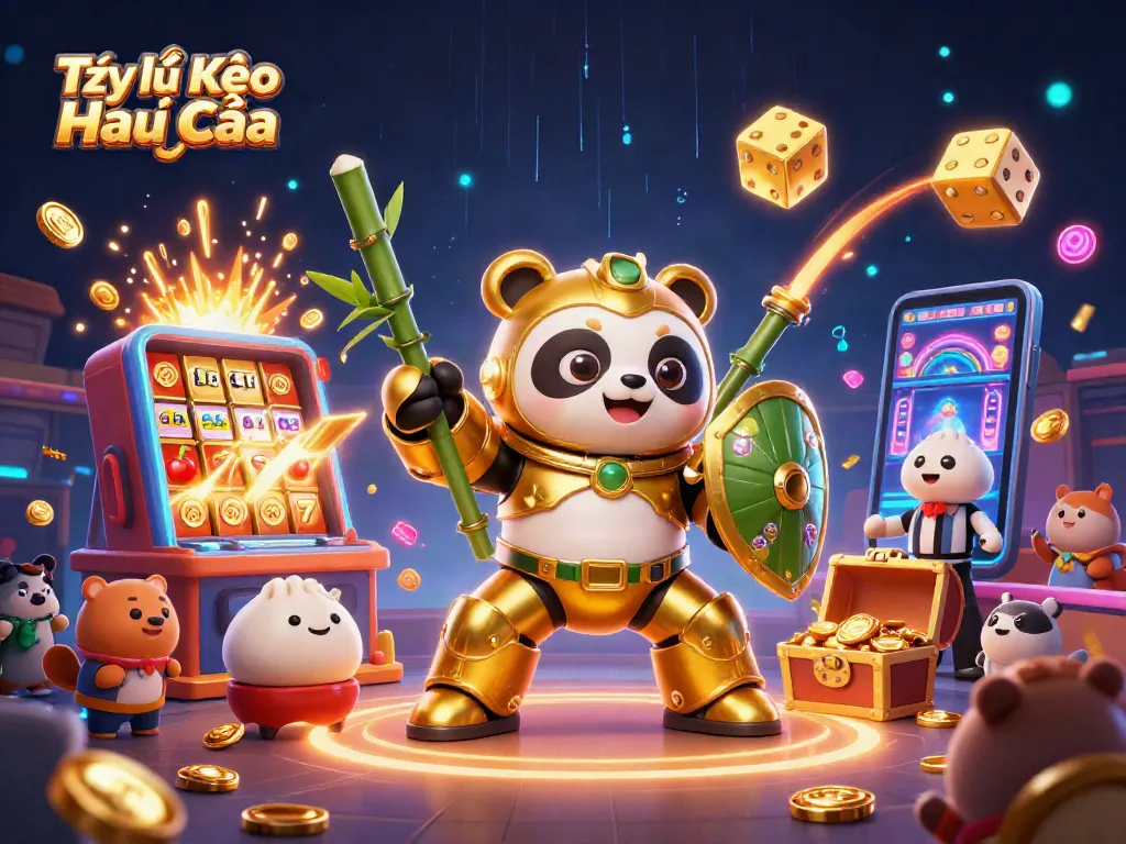 Experience Tỷ lệ Kèo Nhà Cái with thrilling 3D animated casino elements and dynamic action.