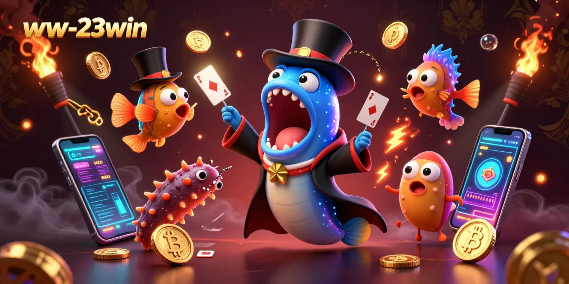 Engage with the magic of ww-23win's exciting card tricks and crypto-themed delights!