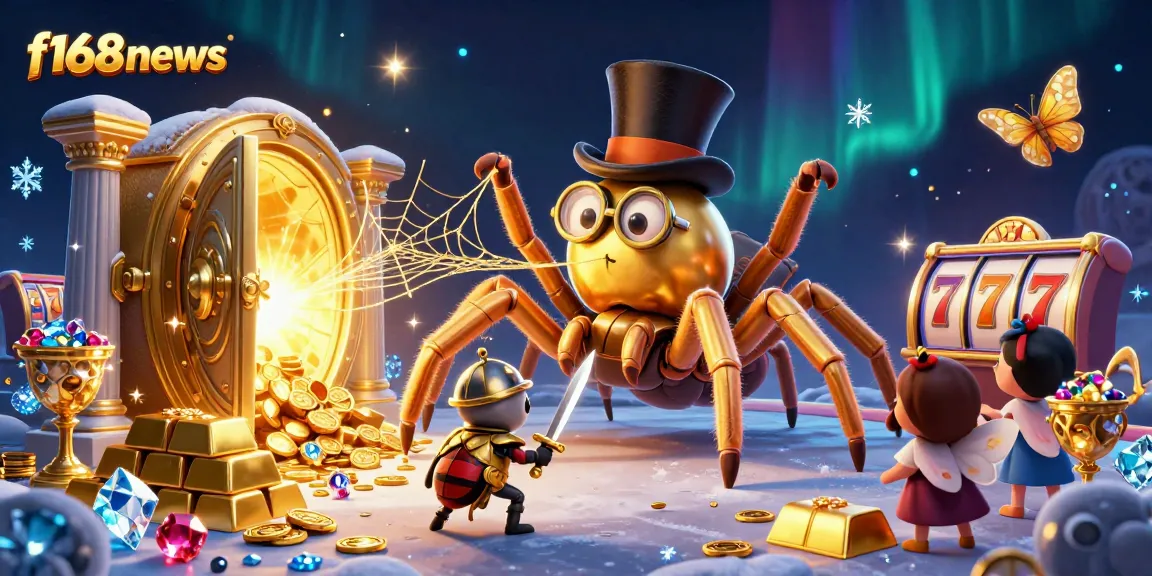 Engage with f168news at an online casino filled with vibrant characters and slot elements.