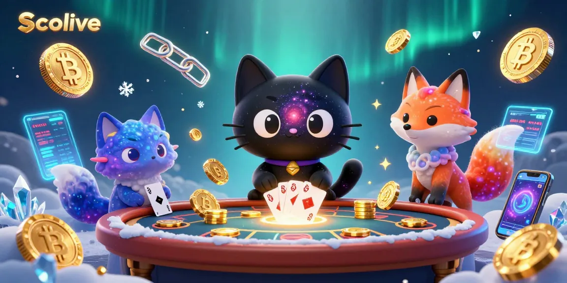 Socolive brings excitement as the black hole cat pulls in golden chips at a vibrant cosmic casino.