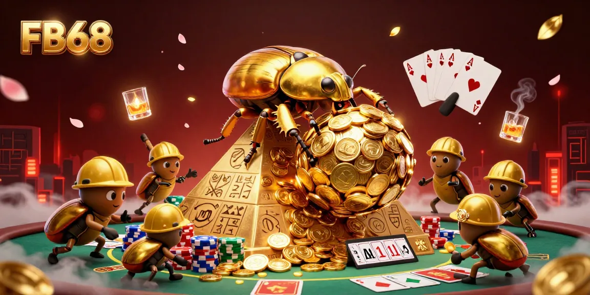 Experience thrilling gaming adventures with FB68, where vibrant golden coins and casino excitement collide.